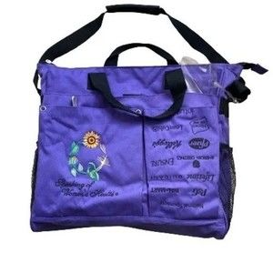 APC Northwestern Hospital Bag personalized tote zippered, Heavy canvas